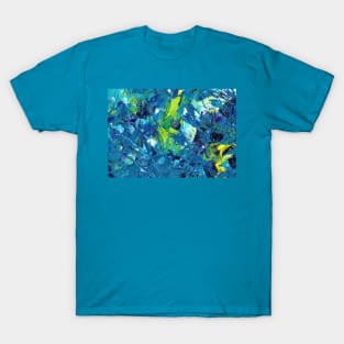 Abstract Oil Painting Pattern T-Shirt